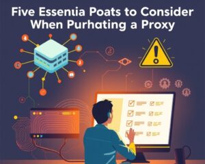 Proxy Alırken Dikkat Edilmesi Gereken 5 Önemli Nokta Proxy Alırken Dikkat Edilmesi Gereken 5 Önemli Nokta